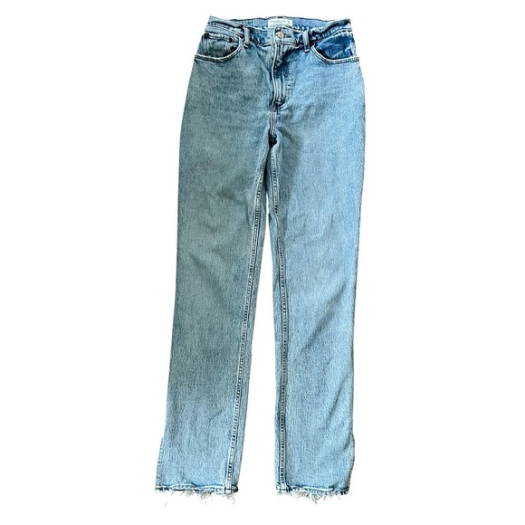 Abercrombie curve love 90s straight, Ultra high-rise size 6L - Picture 1 of 9